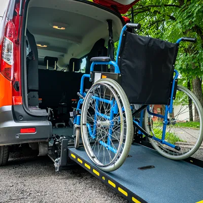 Rebajes de piso en vehículos adaptados
