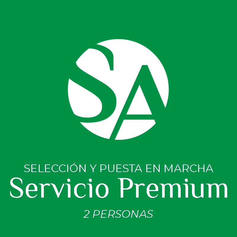 Selección y puesta en marcha del Servicio Premium para 2 personas